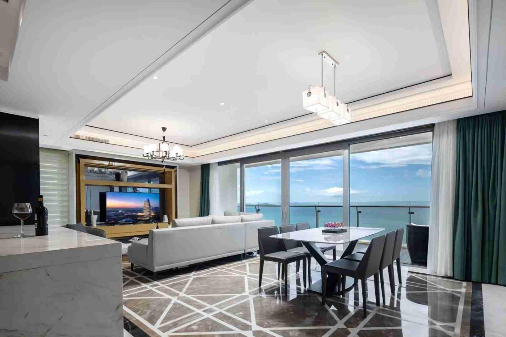 Neal Yat Seaview Apartment Haitang Bay Sanya Bagian luar foto