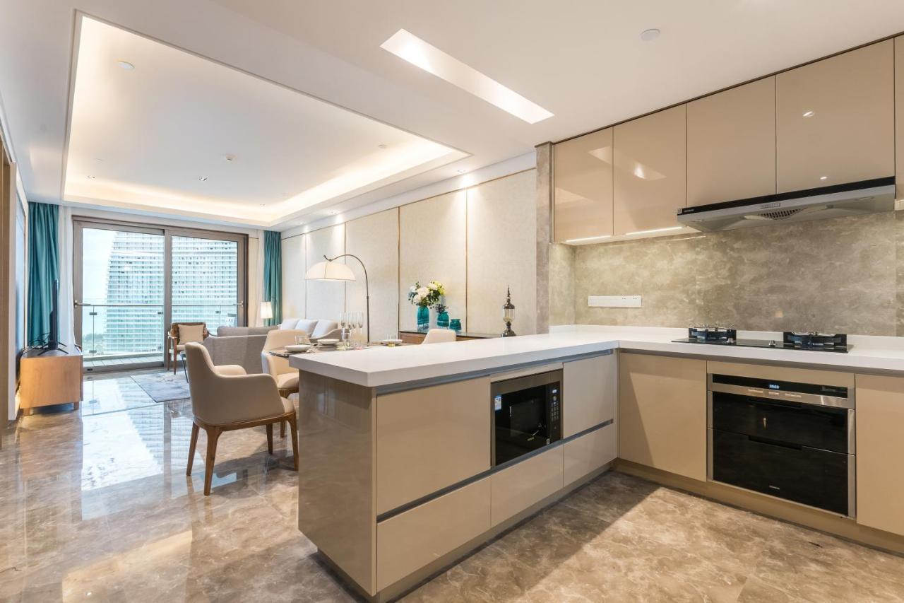 Neal Yat Seaview Apartment Haitang Bay Sanya Bagian luar foto