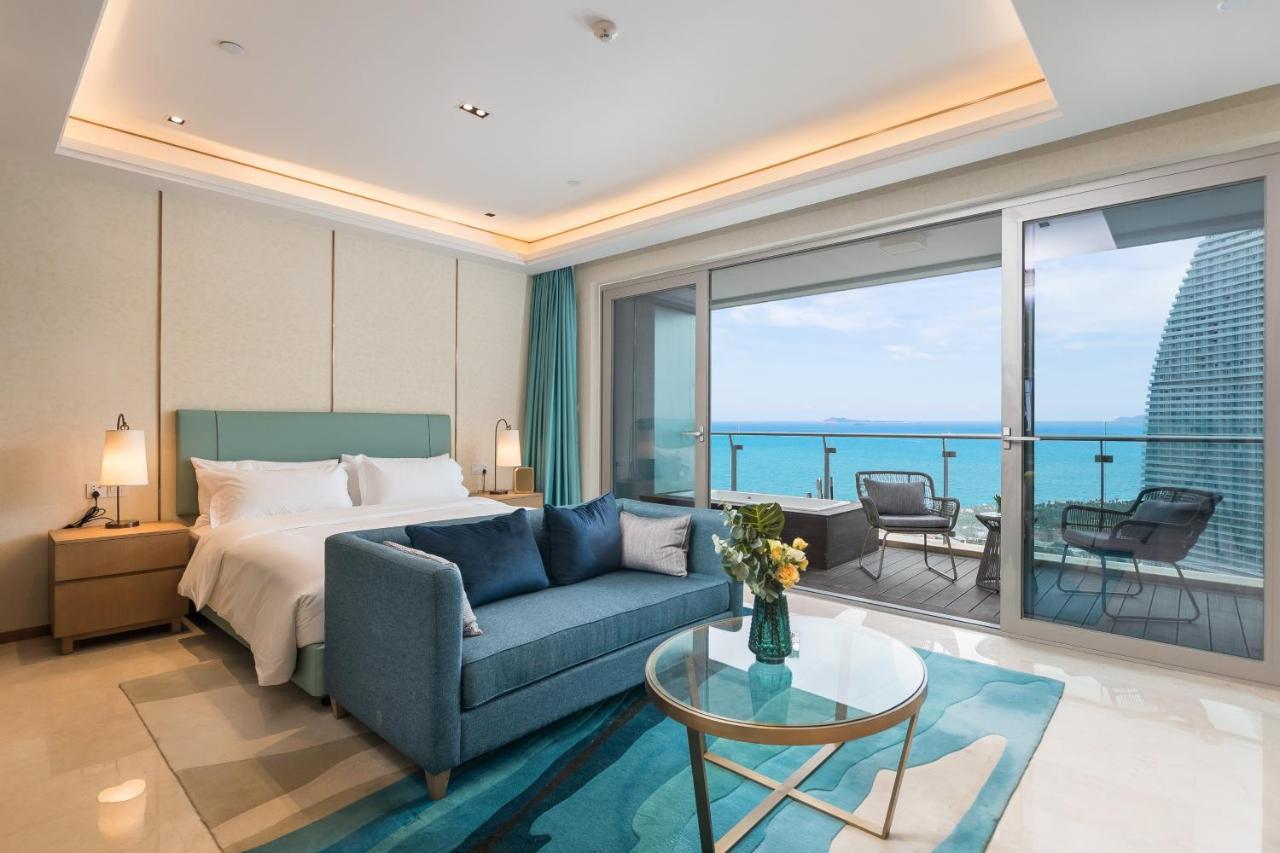 Neal Yat Seaview Apartment Haitang Bay Sanya Bagian luar foto