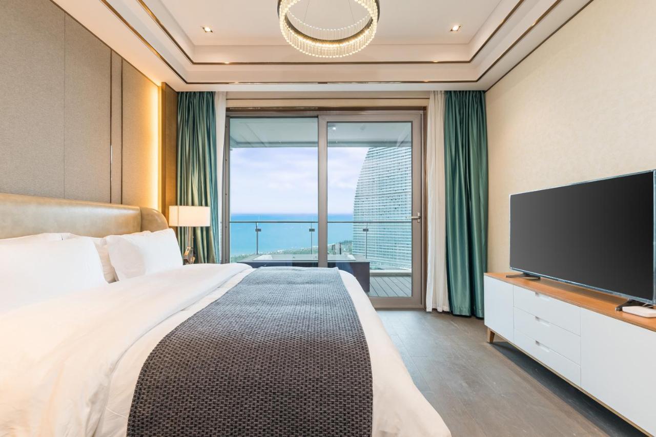 Neal Yat Seaview Apartment Haitang Bay Sanya Bagian luar foto