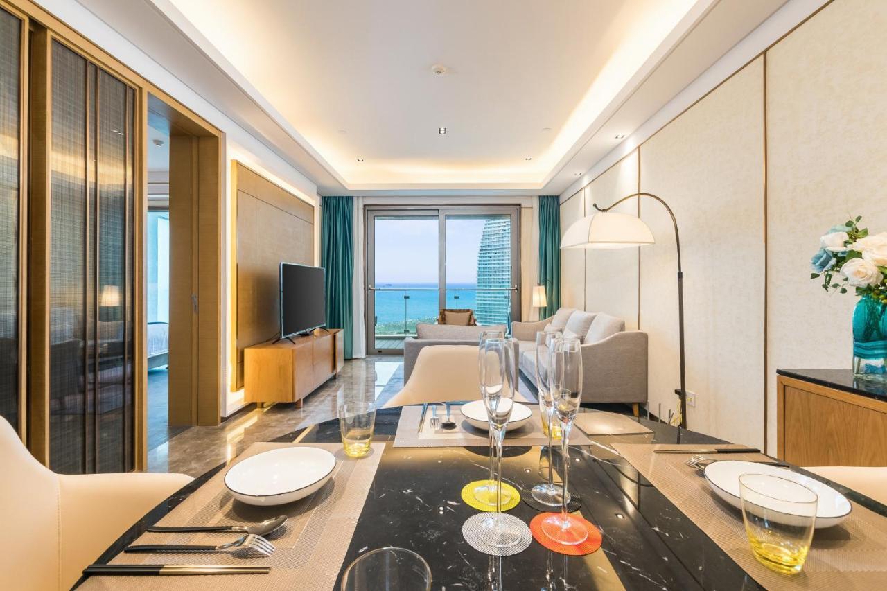 Neal Yat Seaview Apartment Haitang Bay Sanya Bagian luar foto